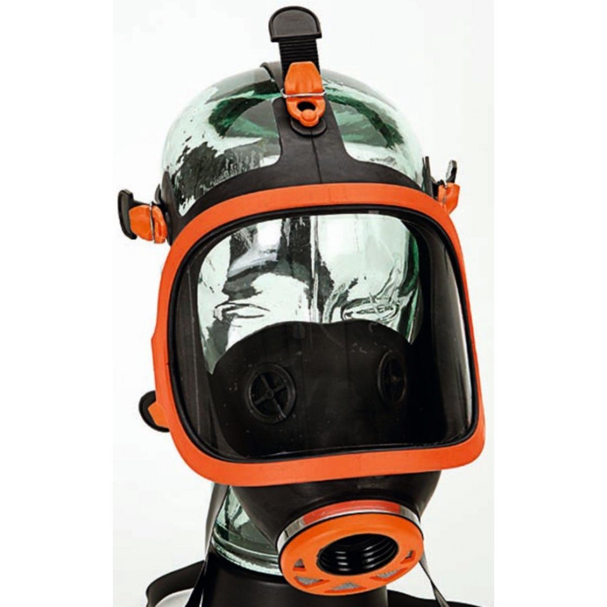 Maschera Facciale Integrale In Silicone Riutilizzabile - Protezione Per Laboratori E Lavori