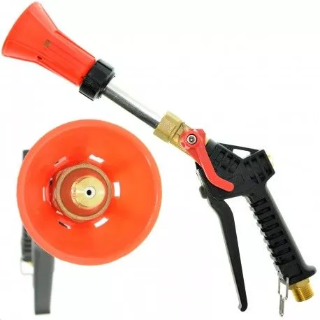 Lancia a leva plastica con getto in ottone Lancia a leva plastica con getto in ottone