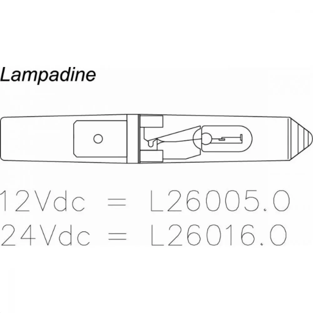 Spia Batteria Quadrata Rossa Per Trattore COBO - 12V/24V, Senza Lampadina, 22.5x22.5 Mm - Foto 4