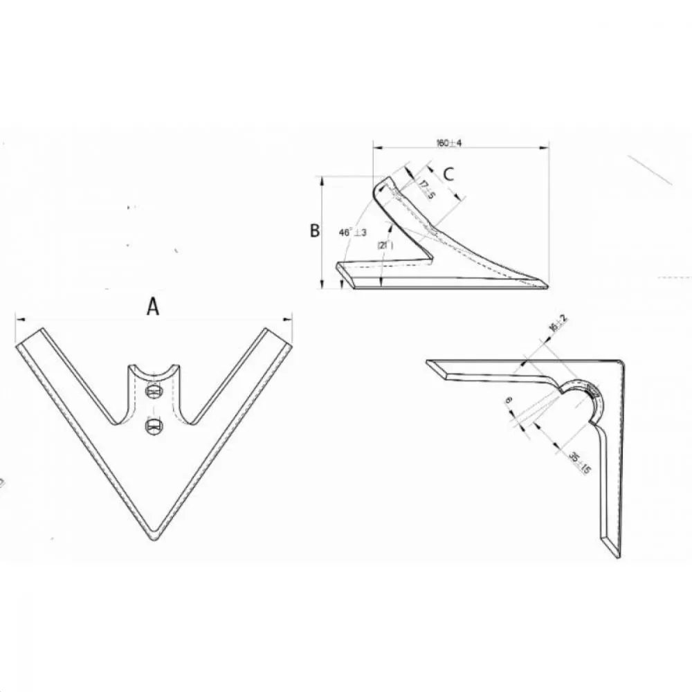 Vomere A Lancia 200x6mm Per Molla Flex - Leroy Merlin