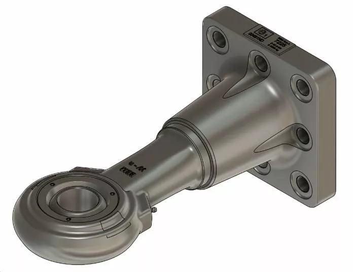 PCCJ40 Cuscinetto flangiato INA, 4 fori di montaggio, int 40mm, dimensioni 130