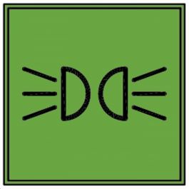 Spia Frecce Verde Per Trattore - Quadrata, Senza Lampadina, 12V/24V IP53 - Foto 12