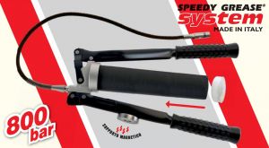 Kit siringa doppia leva Speedy Grease System con supporto magnetico