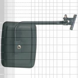 Specchietto Retrovisore Sinistro Trattore 235x140 Mm - Braccio Regolabile 240 Mm, Compatibile Brieda 9966380
